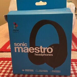Sonic Maestro Headphones - Black